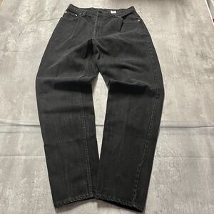 Vintage 90's Levis 550 Women's Jeans Size 14(30 Fit) Black Relaxed Fit Tapered